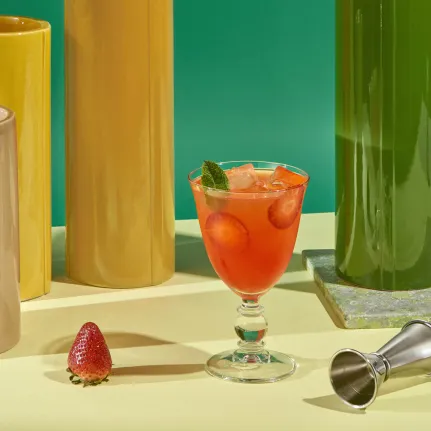 Cointreau Fizz Strawberry And Mint