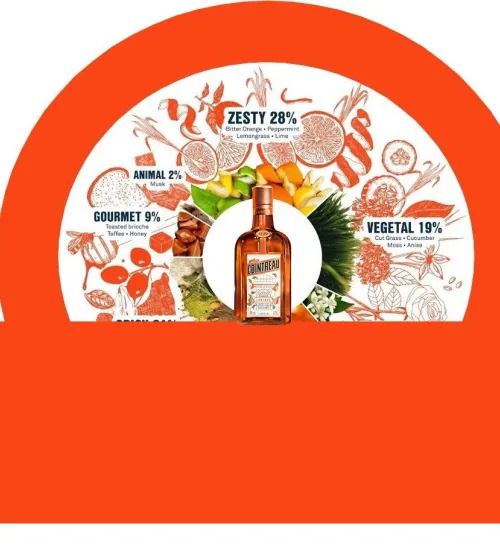 Cointreau aroma wheel