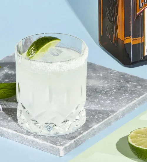 Make the margarita cocktail