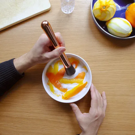 How to use orange peels step 4