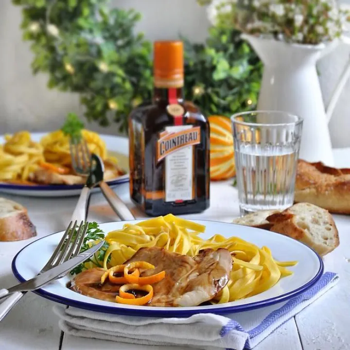 Chicken with Cointreau