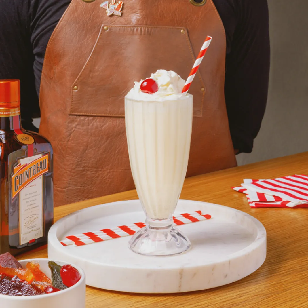 Cointreau Milkshake