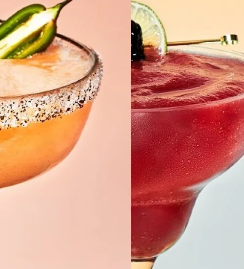 frozen margaritas for summer with cointreau