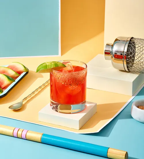 The Grilled Watermelon Margarita