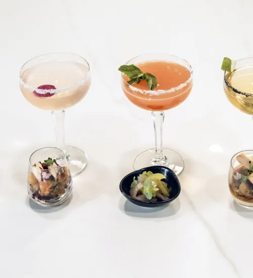 margarita cocktail and food pairing