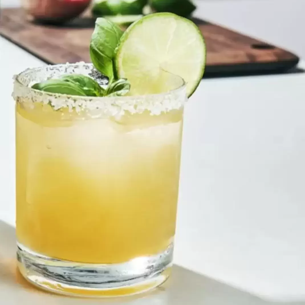 Passion Fruit Basil Margarita