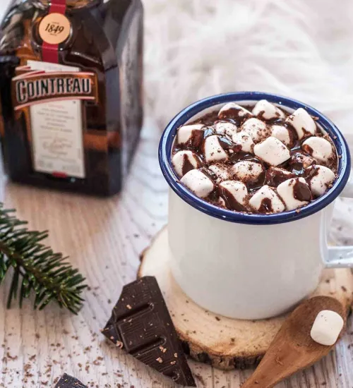 Les cocktails chauds par Cointreau