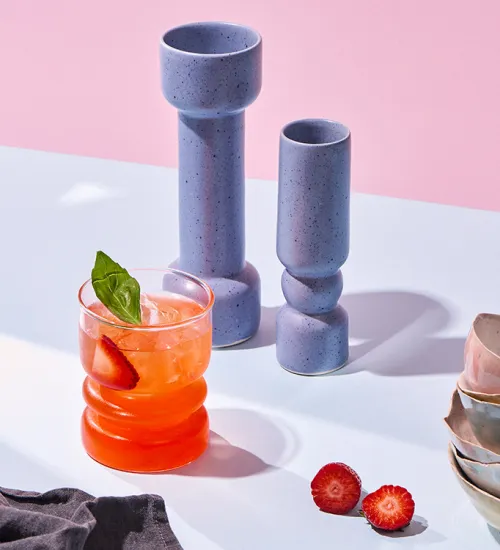 Cointreau Fizz Fraise Basilic