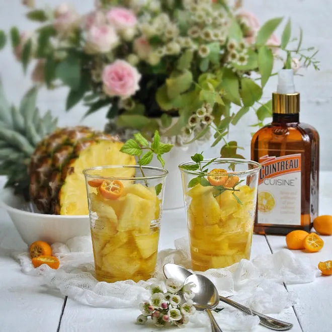 Carpaccio d'ananas
