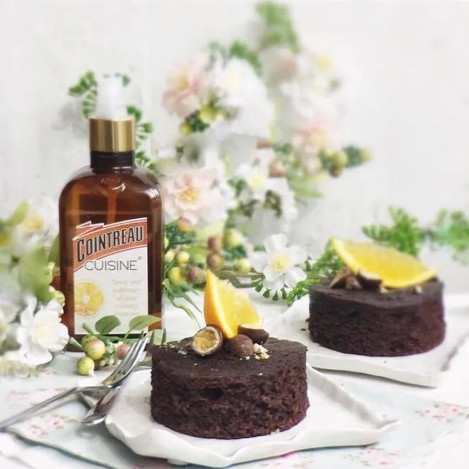 Moelleux au chocolat et son soupçon de Cointreau