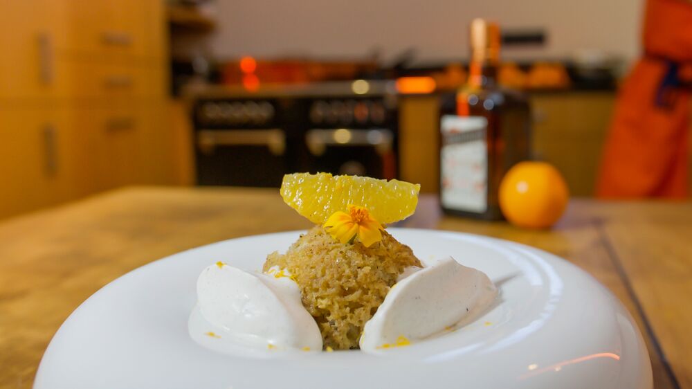 What is the best food to pair with Cointreau orange liqueur?