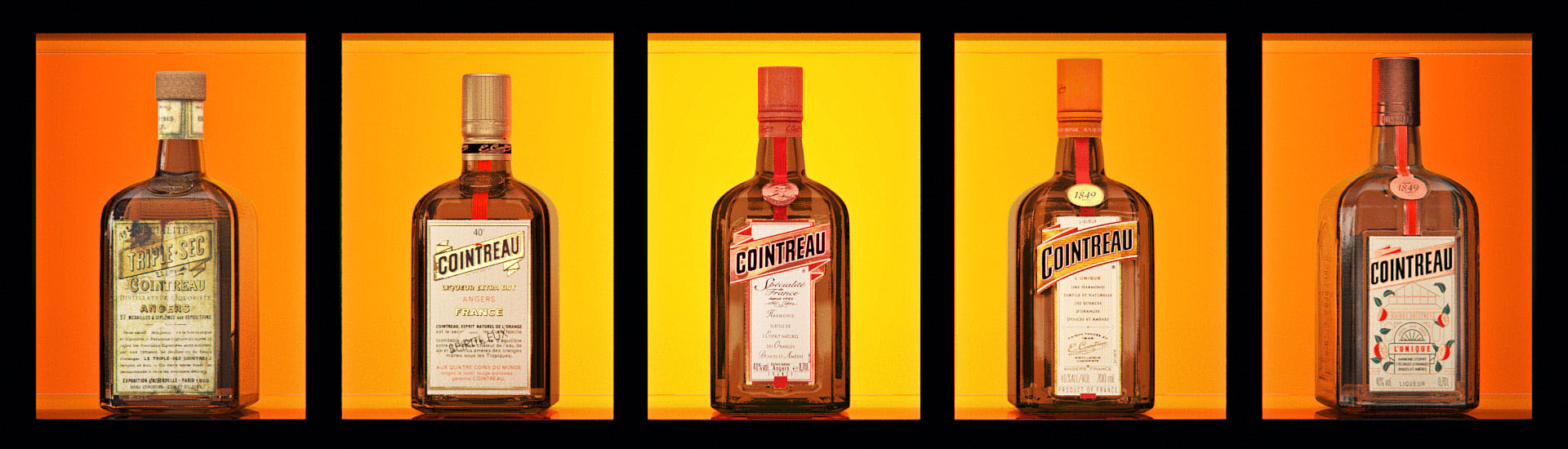 Cointreau bottles