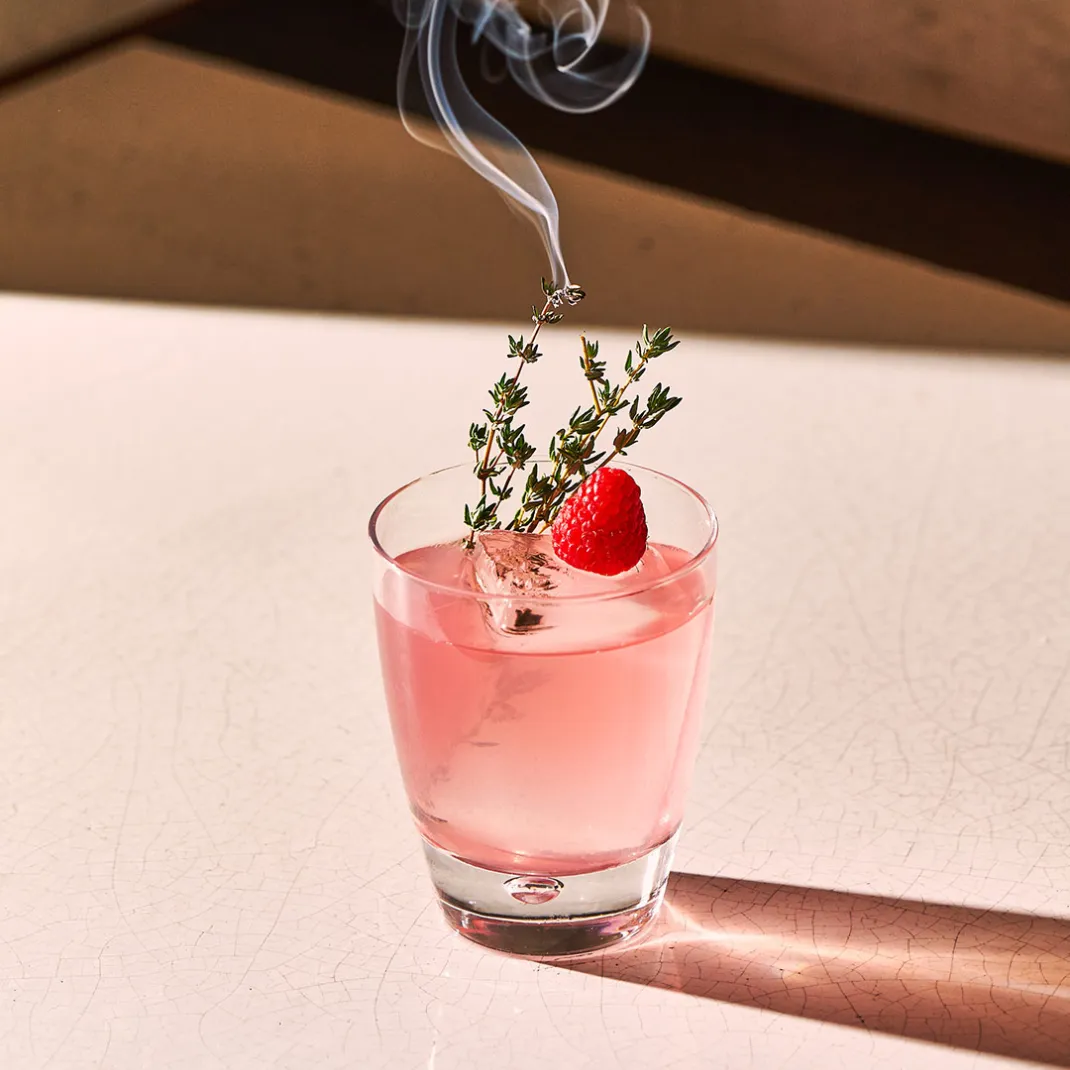 Raspberry Thyme Margarita