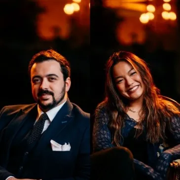 Emilio Giovanazzi and Shaina Yeh