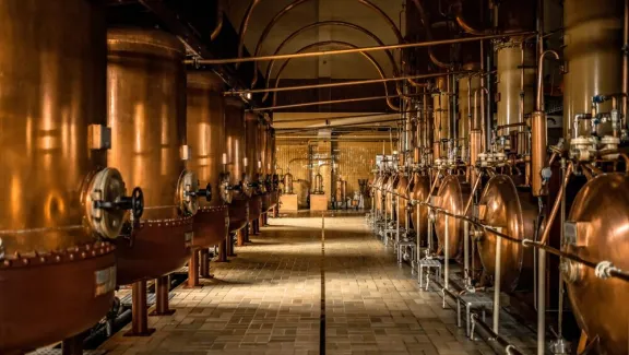 Cointreau distillery 