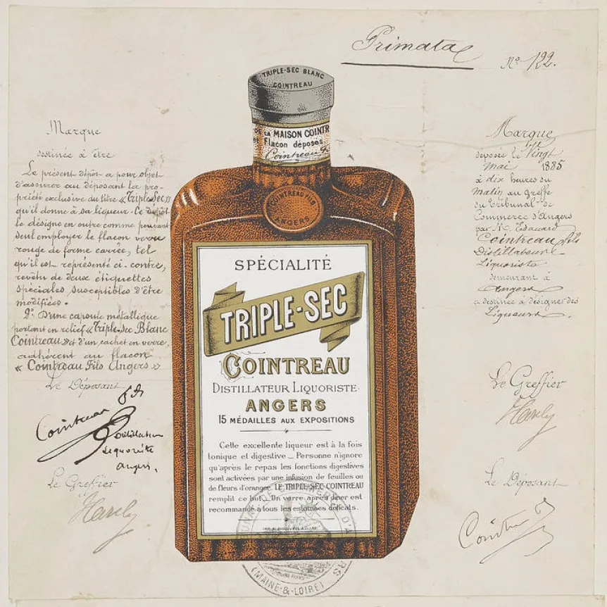 Cointreau bottle patent