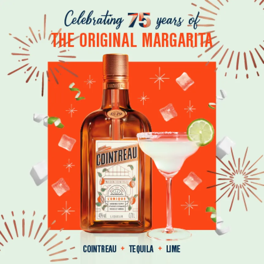  75th YEAR OF THE ORIGINAL MARGARITA