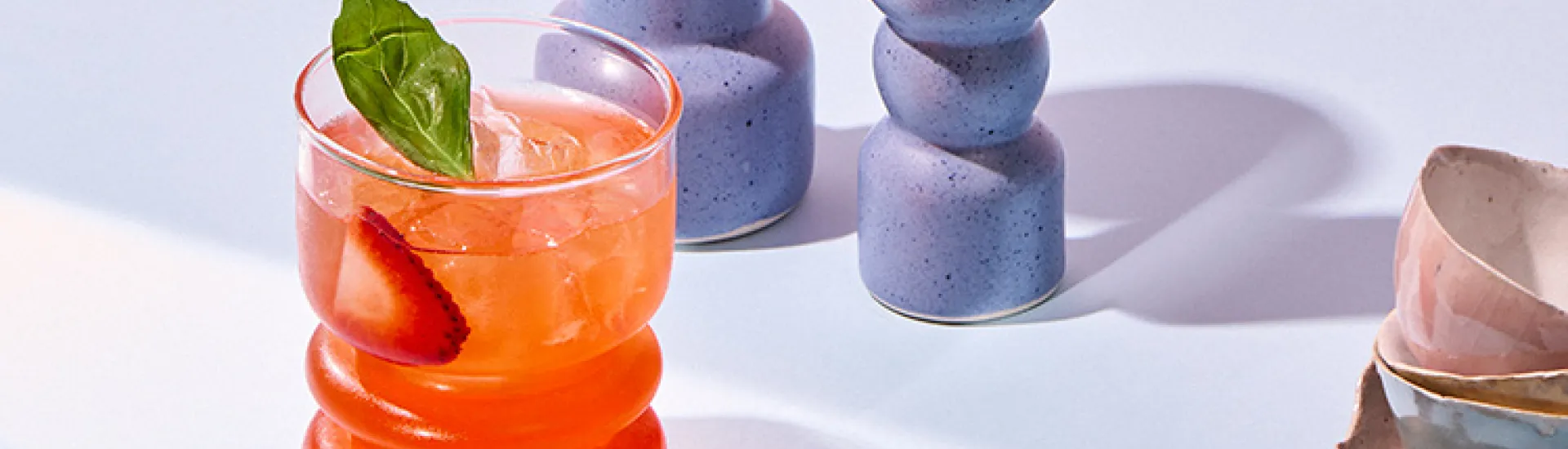 Cointreau Strawberry Basil Fizz