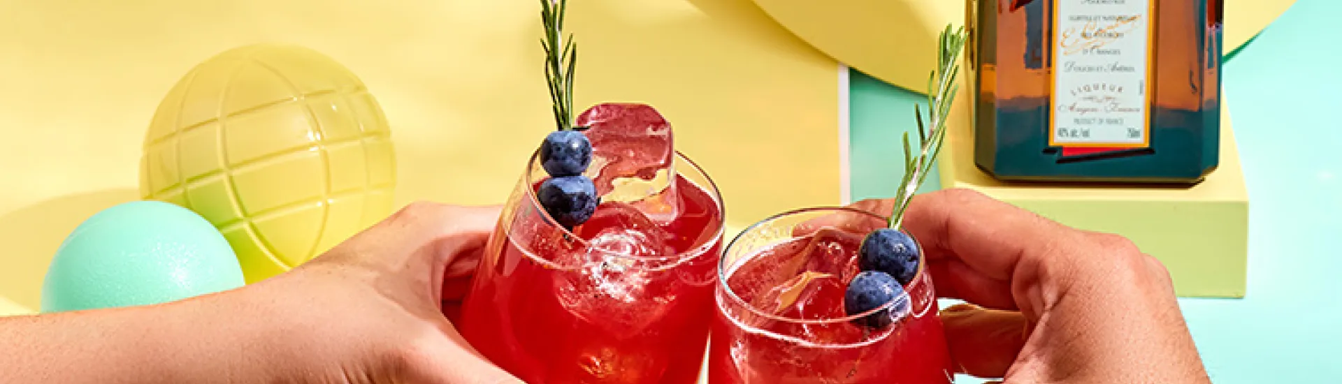 The Smoked Blueberry Margarita