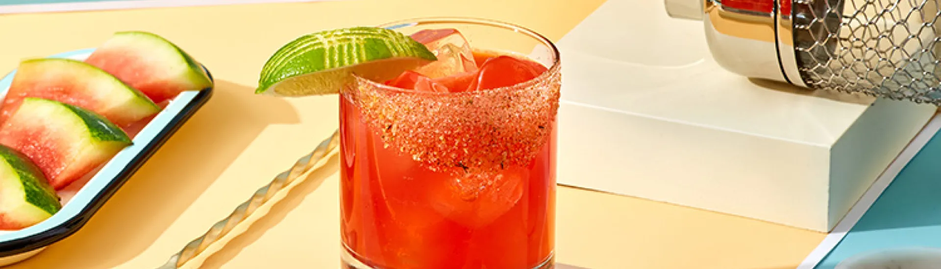 The Grilled Watermelon Margarita