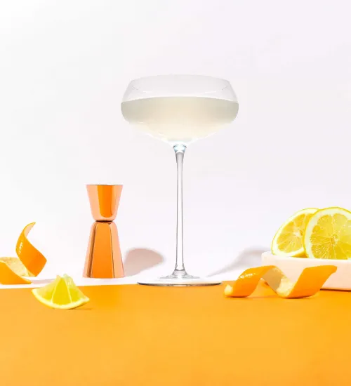 Lemon drop cocktail