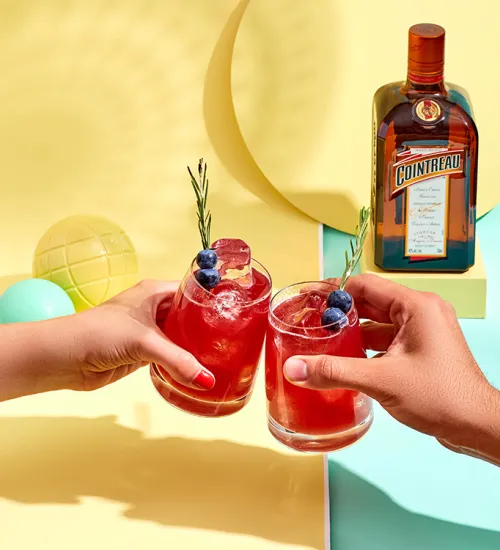 The Smoked Blueberry Margarita