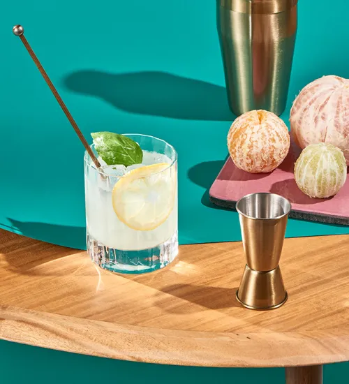 Lemon Basil Margarita