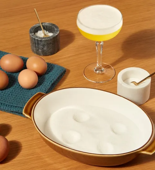 How to use eggs yolks cointreau