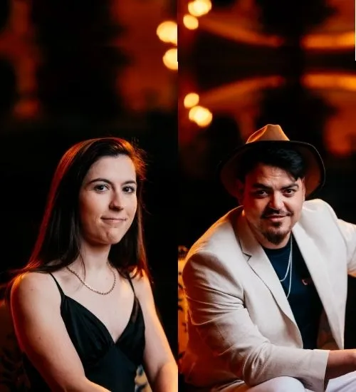 Patty Dennison and Lian Alviz