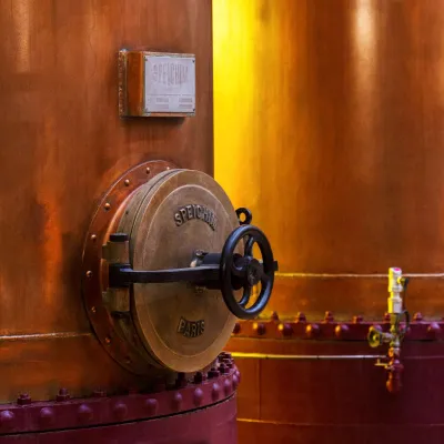 The Angers distillery is powered by green electricity*.