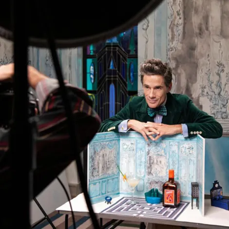 Vincent Darré behind the scenes