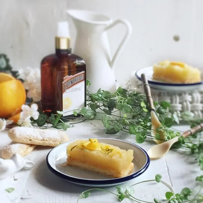 Baked Apple Quenelles With Yuzu And Cointreau Cuisine Cointreau International