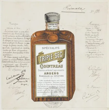 old cointreau bottle