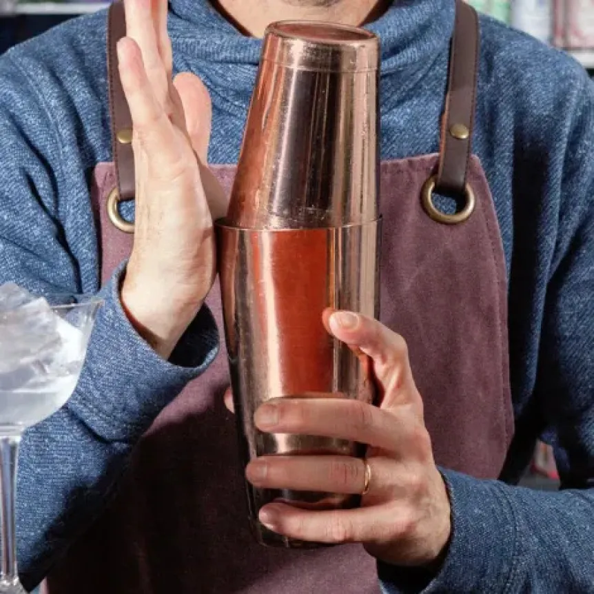 Un cocktail shakerato