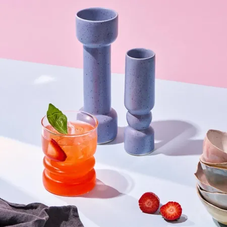 Il Cointreau fizz con fragola e basilico