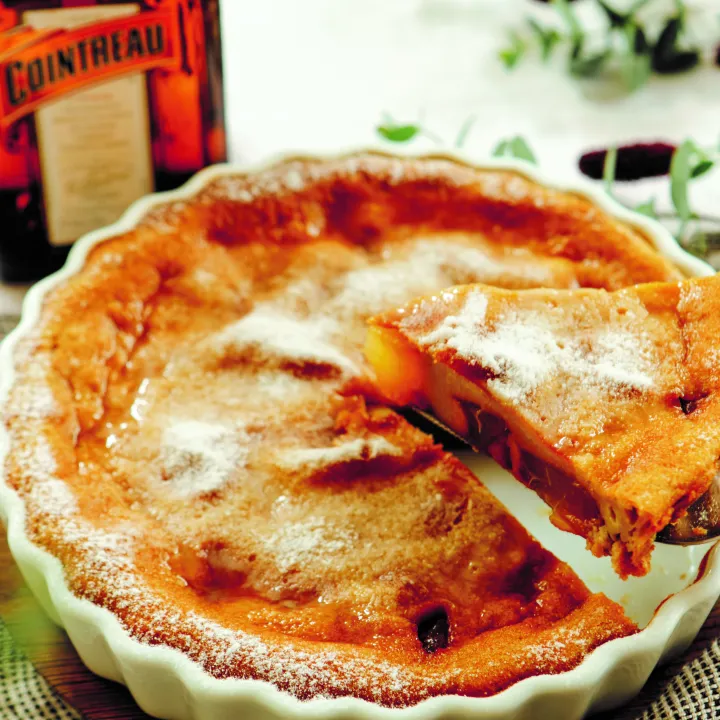 "栗と洋ナシのクラフティ コアントロ―風味”　