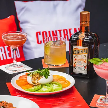 Cointreau margarita cocktails