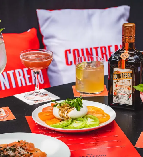 Cointreau margarita cocktail