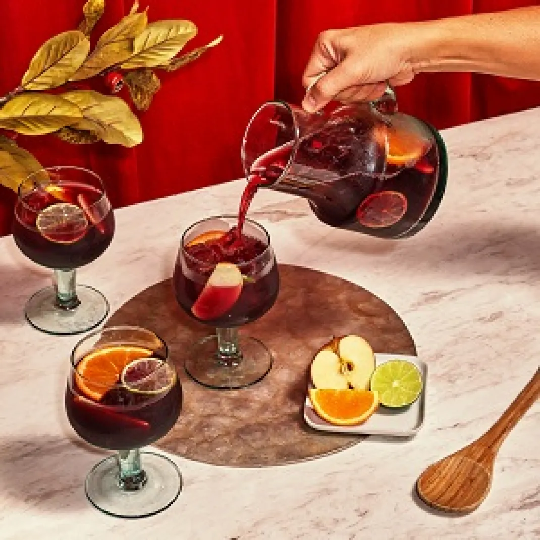 Winter Sangria Cocktail Recipe for a Crowd