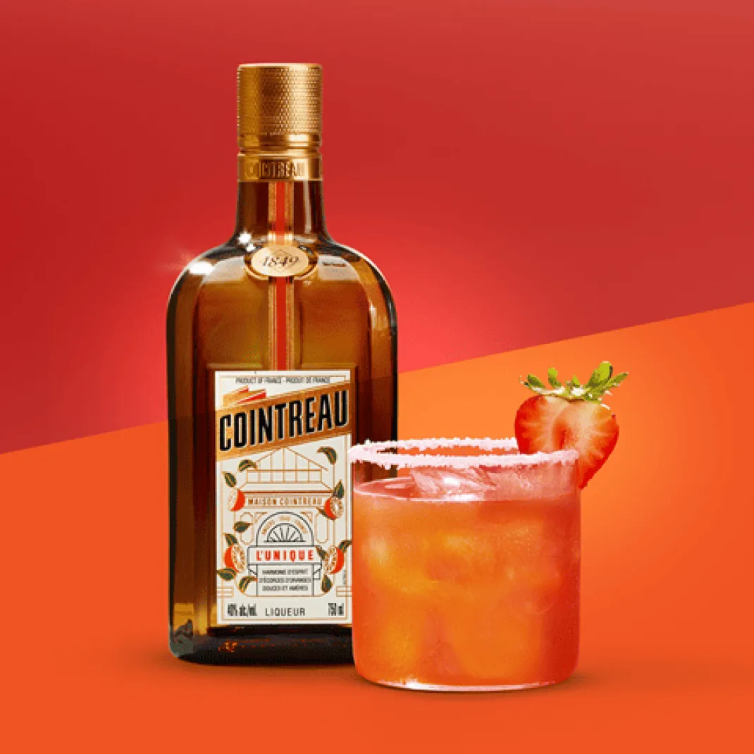 Cointreau Strawberry Margarita