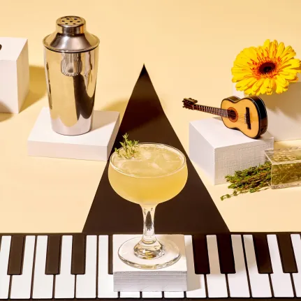 Altered Thymeline Cocktail with Cointreau Inspired by 2019 Film Yesterday