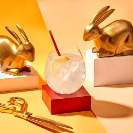 Hall of Mirrors Cocktail with Cointreau Inspired by 2019 Film Us