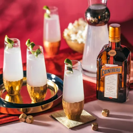 The Sparkling Margarita Cocktail Batch With Cointreau