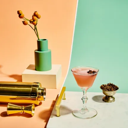 Spice and Everything Nice Cocktail with Cointreau