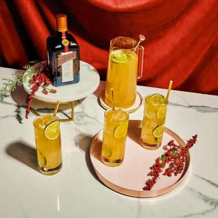 The Merry Mule Batch Cocktail with Cointreau