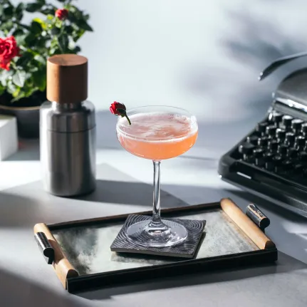 Rosebud Cocktail with Cointreau