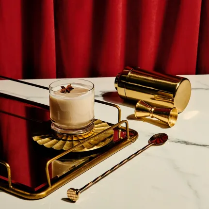 Tell Your Mother I Say "Chai" Cocktail with Cointreau