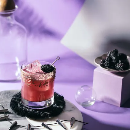 Wakanda Forever Cocktail with Cointreau
