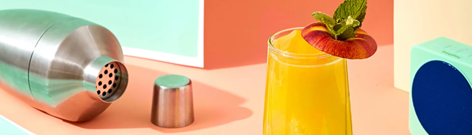 The Grilled Peach Margarita
