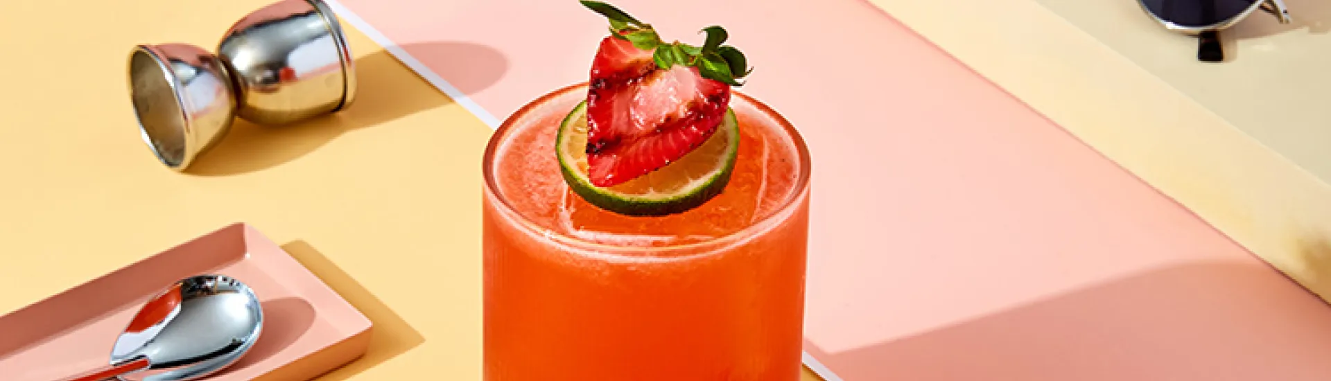 The Roasted Strawberry Margarita